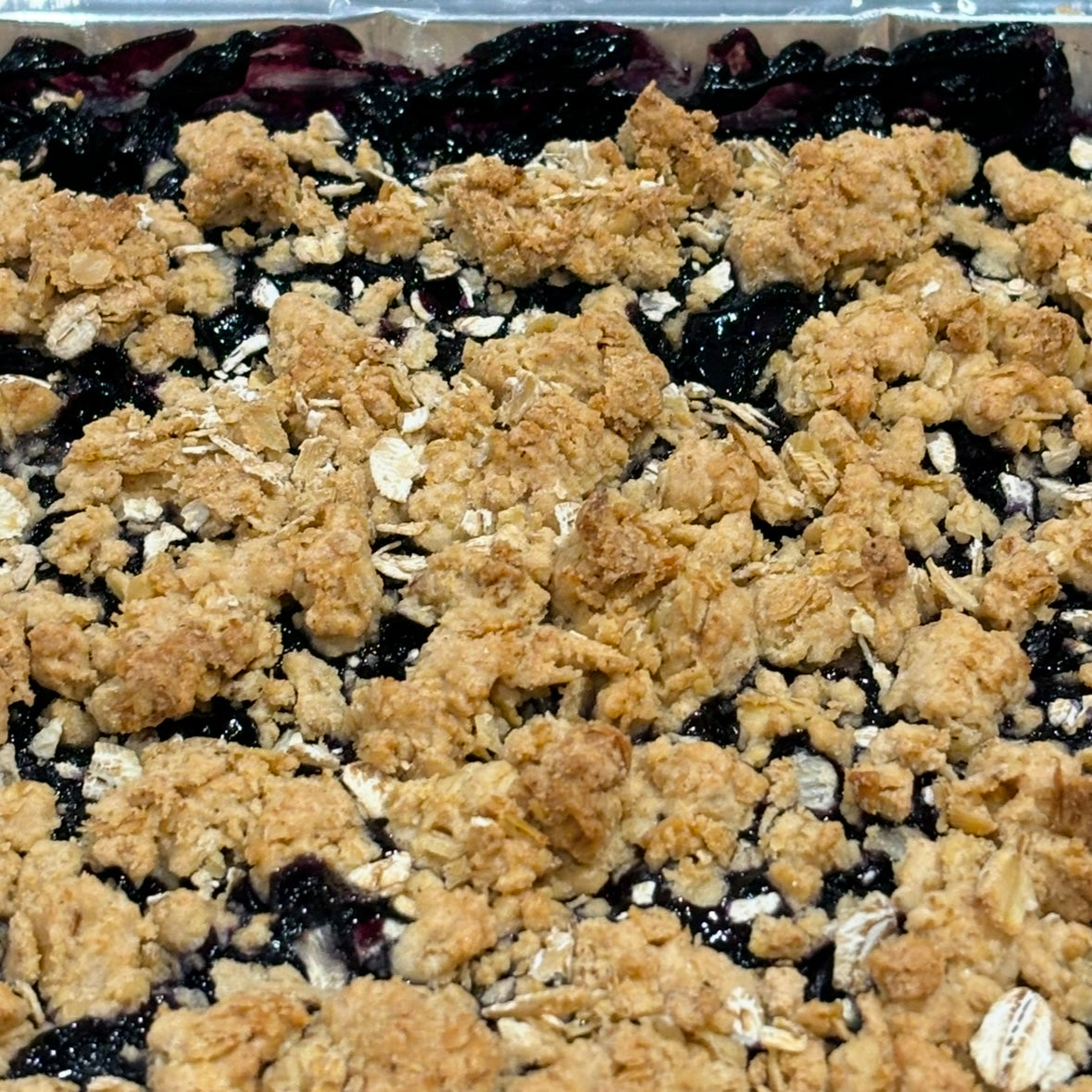 Blueberry Crumble Bars