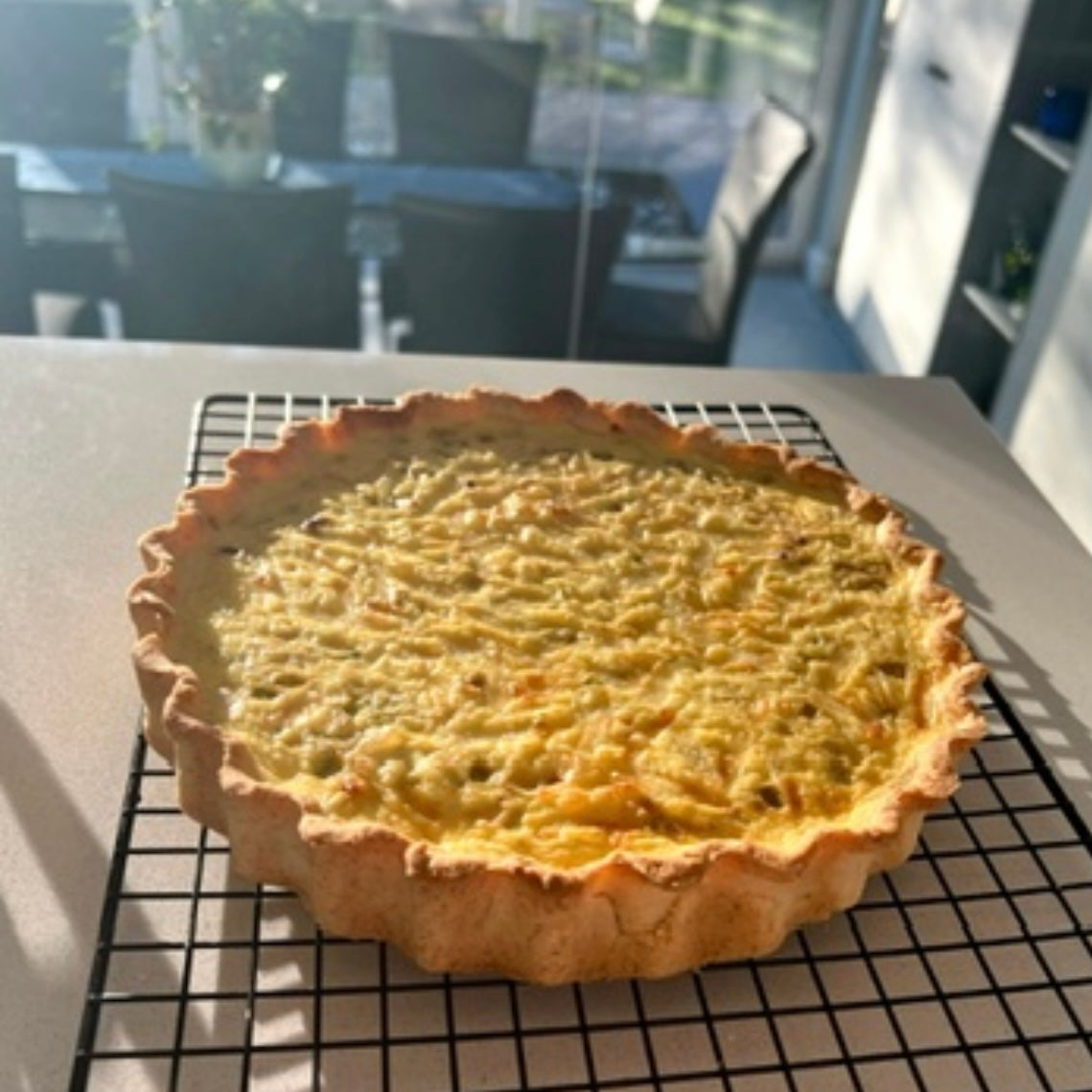 Quiche - Cheese and Onion