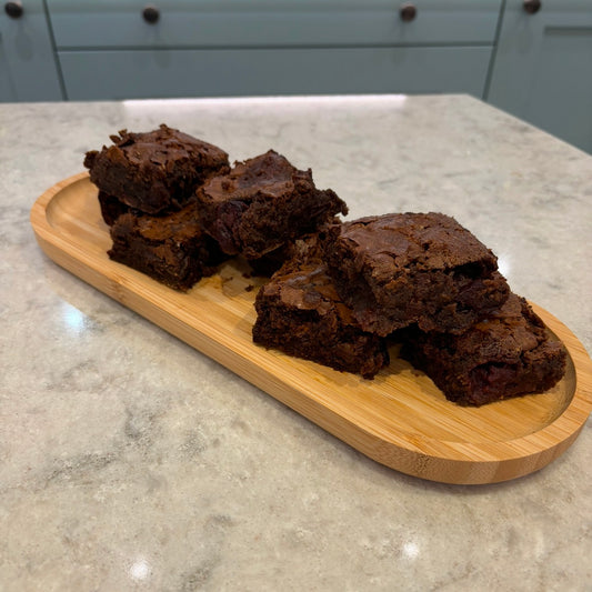Black Forest Cherry and Chocolate Brownie