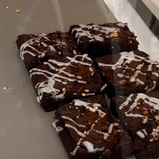 Sweet and Spicy Chilli Chocolate Brownie