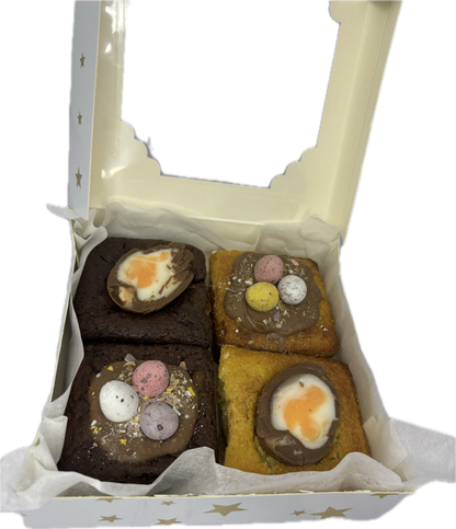 Easter Egg Brownies