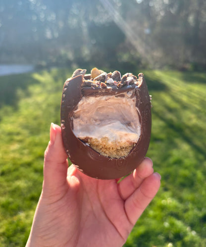 Cheesecake Stuffed Easter Eggs