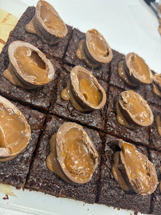 Easter Egg Brownies