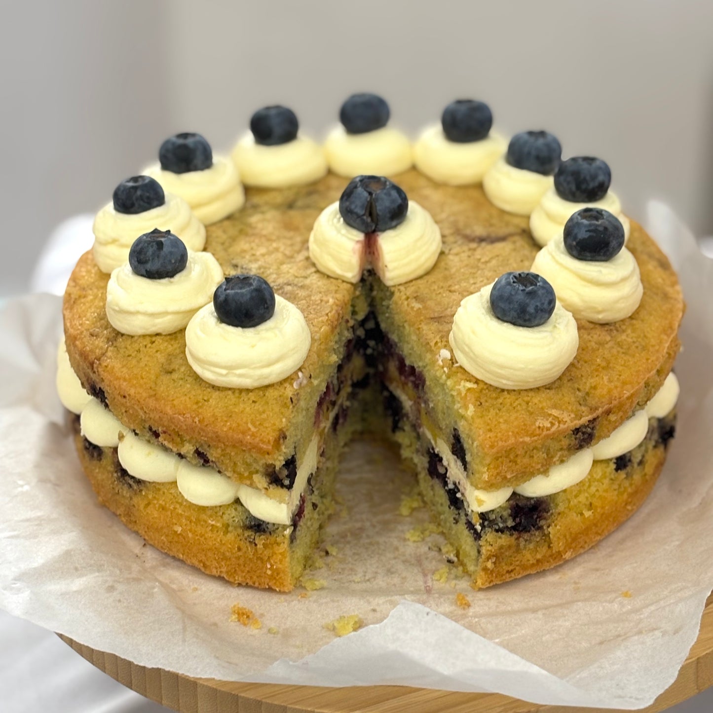 Lemon and Blueberry Cake