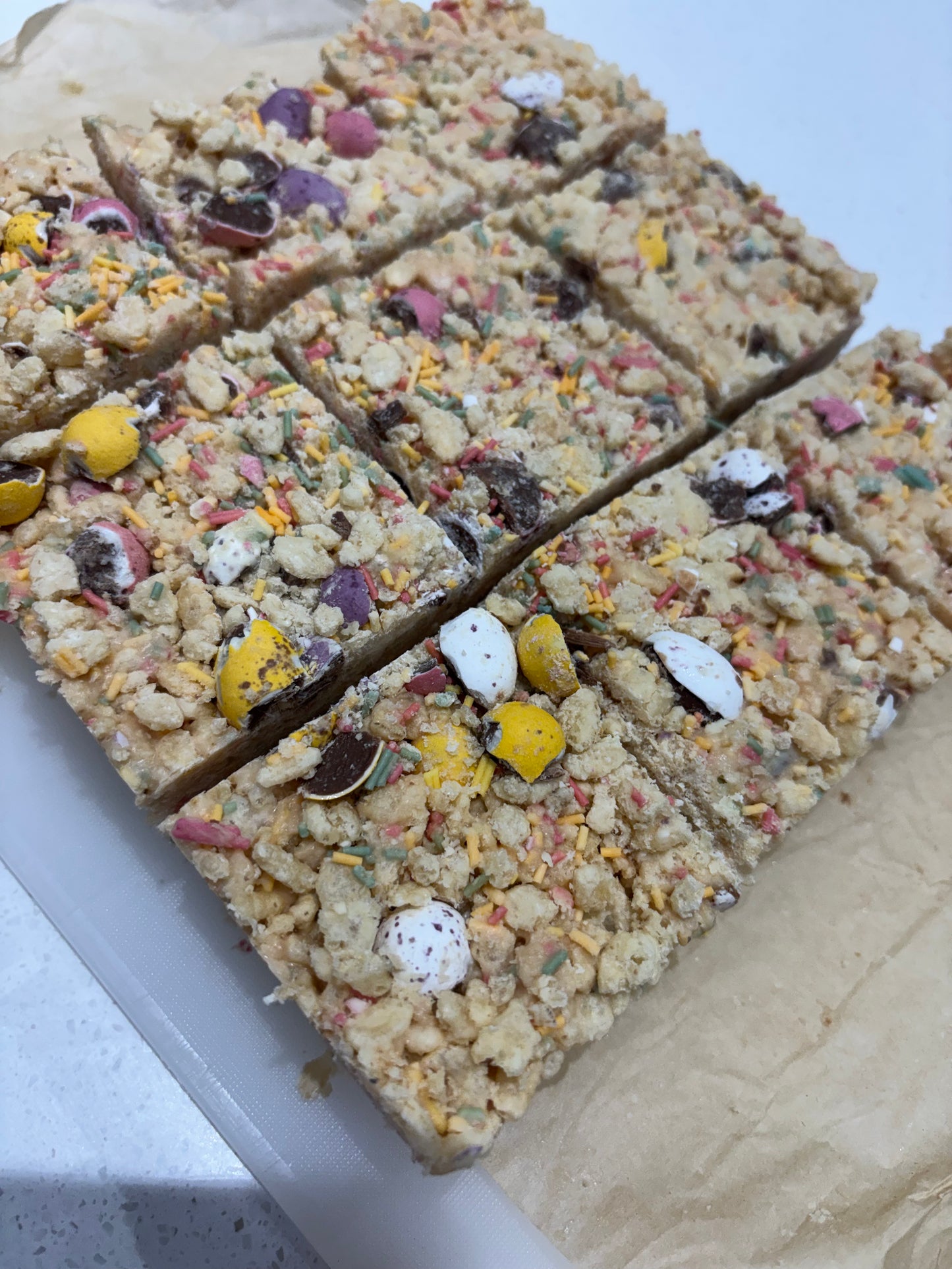 Mini Egg Crispy Treat
